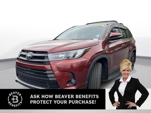 Salsa Red Pearl 2019 Toyota Highlander SE