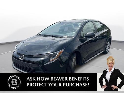 Midnight Black Metallic 2024 Toyota Corolla LE