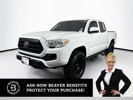 White 2022 Toyota Tacoma SR