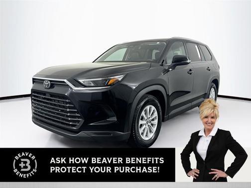 Midnight Black Metallic 2025 Toyota Grand Highlander XLE