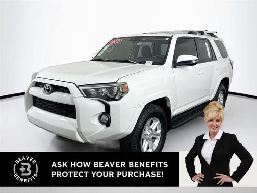 Super White 2019 Toyota 4Runner SR5