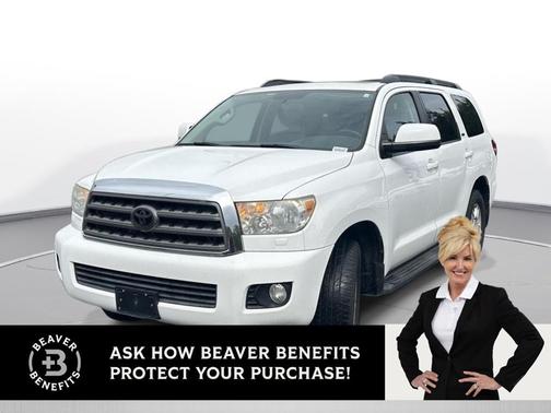 Super White 2016 Toyota Sequoia SR5