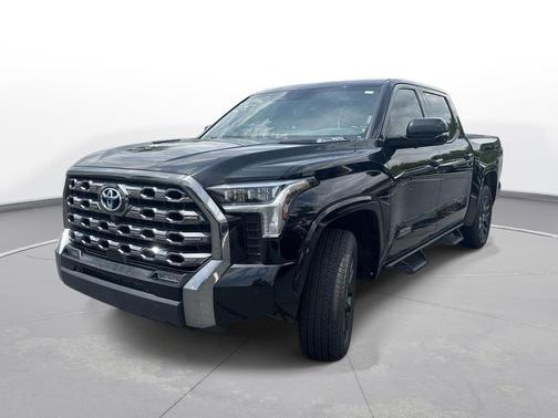 Midnight Black Metallic 2024 Toyota Tundra Hybrid Platinum