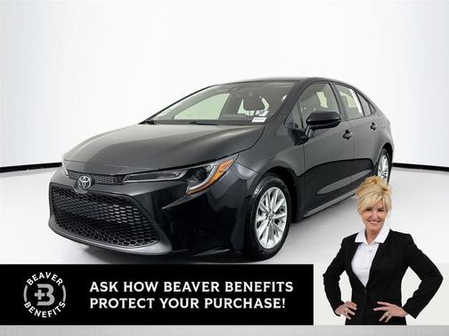 Black Sand Pearl 2021 Toyota Corolla LE