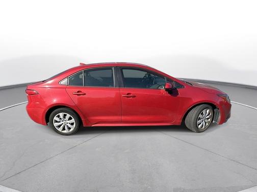 Barcelona Red Metallic 2020 Toyota Corolla LE