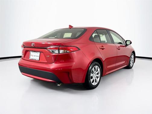 Barcelona Red Metallic 2020 Toyota Corolla LE