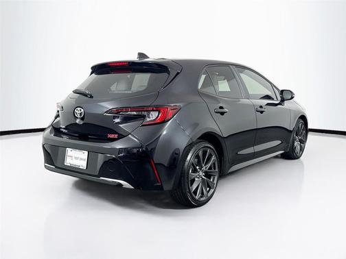 Midnight Black Metallic 2024 Toyota Corolla XSE
