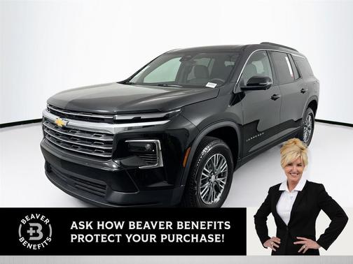 Mosaic Black Metallic 2025 Chevrolet Traverse LT