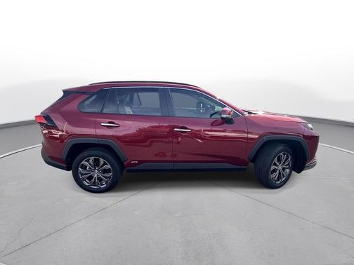 Ruby Flare Pearl 2025 Toyota RAV4 Hybrid Limited
