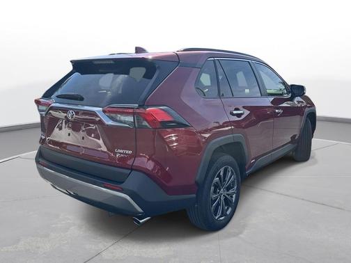 Ruby Flare Pearl 2025 Toyota RAV4 Hybrid Limited