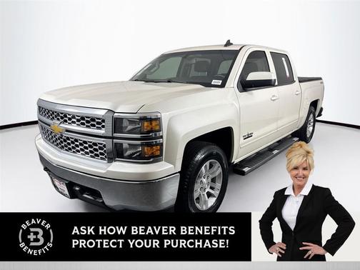 White Diamond Tricoat 2015 Chevrolet Silverado 1500 1LT