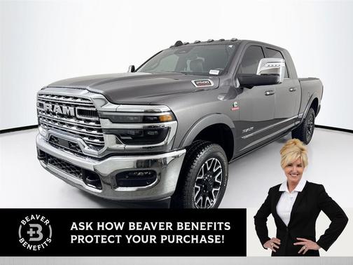 Granite Crystal Metallic Clearcoat 2025 RAM 2500 Limited Mega Cab 4x4 6'4' Box