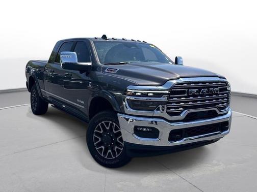 Granite Crystal Metallic Clearcoat 2025 RAM 2500 Limited Mega Cab 4x4 6'4' Box