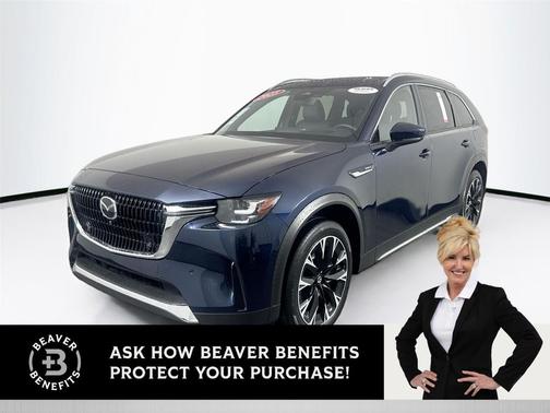 Deep Crystal Blue Mica 2025 Mazda CX-90 PHEV Premium Plus
