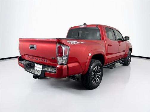 Barcelona Red Metallic 2022 Toyota Tacoma TRD Sport