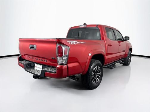 Barcelona Red Metallic 2022 Toyota Tacoma TRD Sport