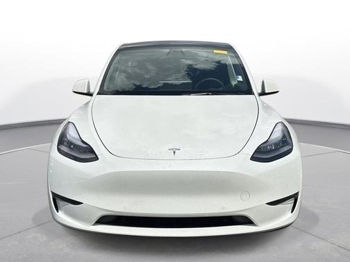 Pearl White Multi-Coat 2021 Tesla Model Y Long Range Dual Motor All-Wheel Drive