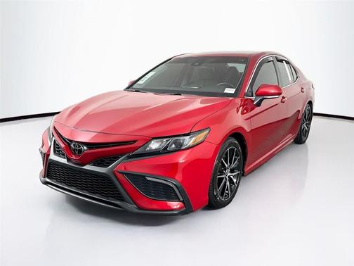 Supersonic Red 2023 Toyota Camry SE