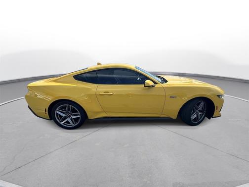 Yellow Splash Metallic Tri-coat 2024 Ford Mustang GT Premium