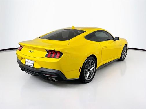 Yellow Splash Metallic Tri-coat 2024 Ford Mustang GT Premium