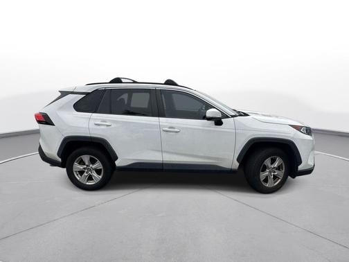 Super White 2019 Toyota RAV4 XLE