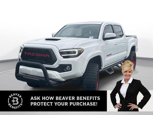 Super White 2021 Toyota Tacoma TRD Sport