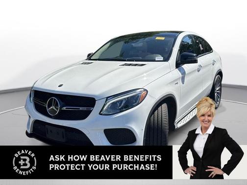 Polar White 2019 Mercedes-Benz AMG GLE 43 Coupe 4MATIC