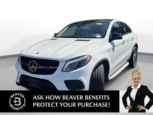 Polar White 2019 Mercedes-Benz AMG GLE 43 Coupe 4MATIC