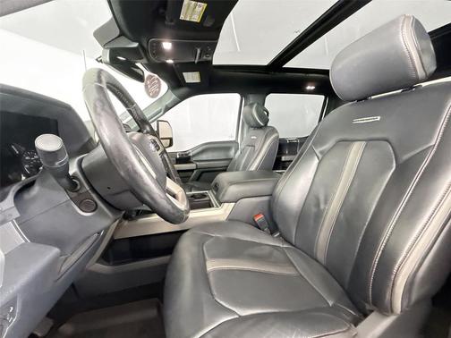 Star White Metallic Tri-Coat 2022 Ford F-250 Platinum