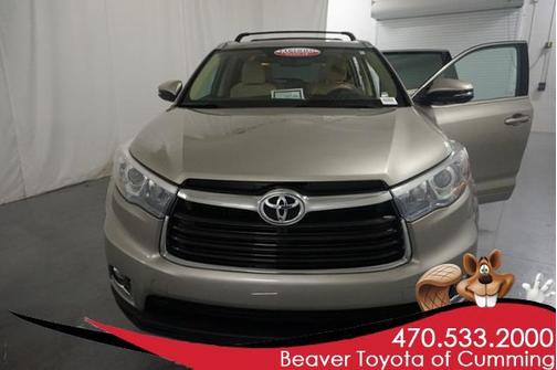 Creme Brulee Mica 2015 Toyota Highlander Limited