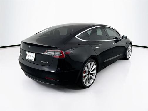 Solid Black 2019 Tesla Model 3 Performance