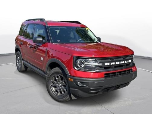 Rapid Red Metallic Tinted Clearcoat 2021 Ford Bronco Sport Big Bend