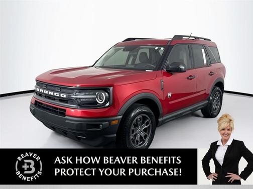 Rapid Red Metallic Tinted Clearcoat 2021 Ford Bronco Sport Big Bend