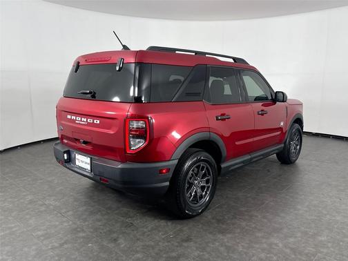 Rapid Red Metallic Tinted Clearcoat 2021 Ford Bronco Sport Big Bend