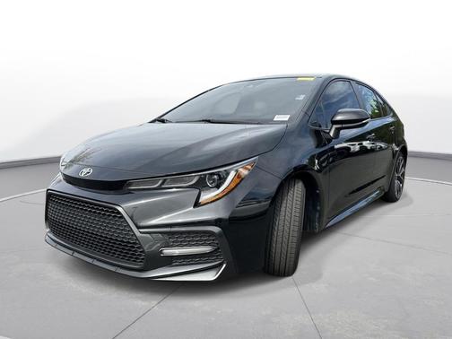 Black Sand Pearl 2020 Toyota Corolla SE