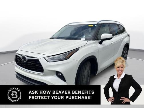 Blizzard Pearl 2020 Toyota Highlander XLE