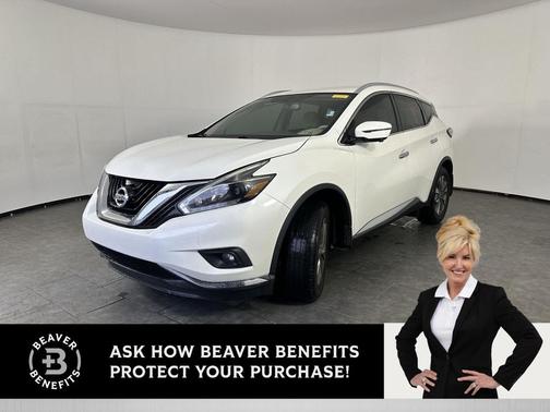 Pearl White 2018 Nissan Murano SL
