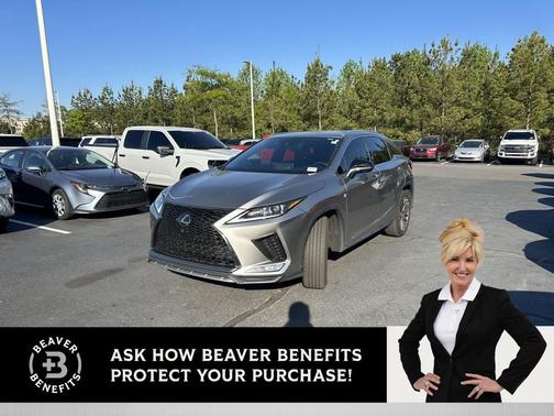 Atomic Silver 2022 Lexus RX 350 F SPORT Handling