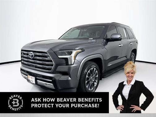 Magnetic Gray Metallic 2023 Toyota Sequoia Limited