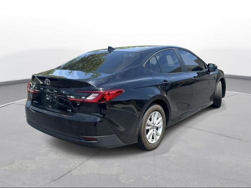 Midnight Black Metallic 2025 Toyota Camry LE