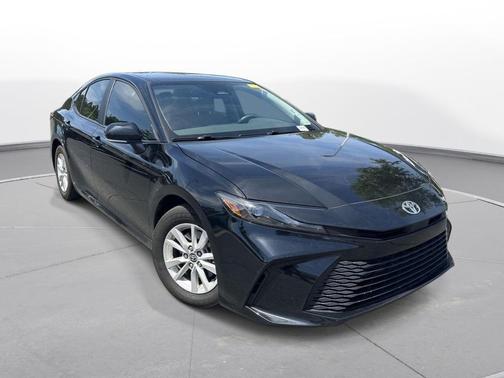 Midnight Black Metallic 2025 Toyota Camry LE