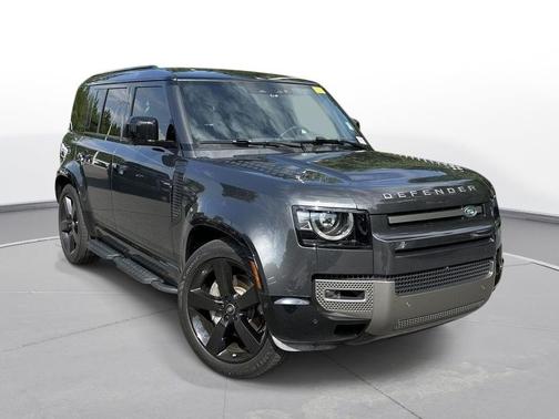 Carpathian Grey Premium Metallic 2025 Land Rover Defender 110 P400 X-Dynamic SE