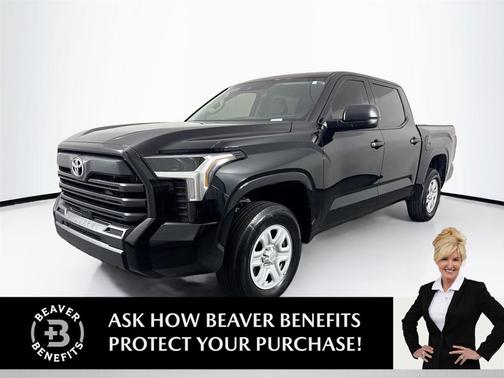 Midnight Black Metallic 2024 Toyota Tundra SR