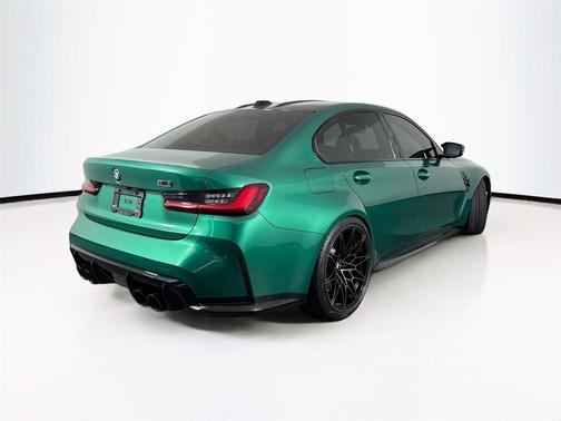 Isle of Man Green Metallic 2025 BMW M3 Competition xDrive