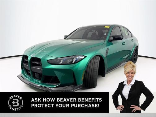 Isle of Man Green Metallic 2025 BMW M3 Competition xDrive