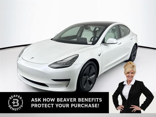 Pearl White Multi-Coat 2020 Tesla Model 3 Long Range
