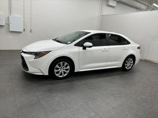 White 2022 Toyota Corolla LE