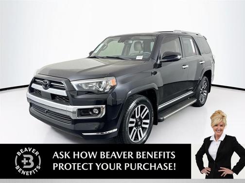 Midnight Black Metallic 2022 Toyota 4Runner Limited