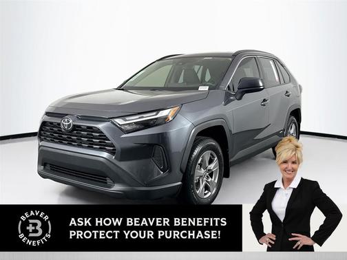 Magnetic Gray Metallic 2025 Toyota RAV4 Hybrid LE