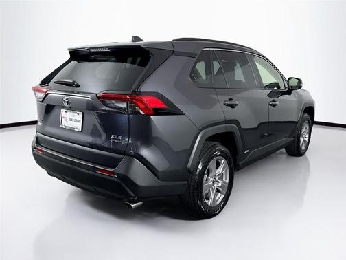 Magnetic Gray Metallic 2025 Toyota RAV4 Hybrid XLE